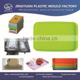 OEM Custom Resutaurant Rectangle plate mould/Custom design Rectangle plastic tray mold /Injection Rectangle dish Mould Supplier