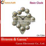 Waterproof Resin Wall Clock Outdoor Ball Display Clock thumbnail-1