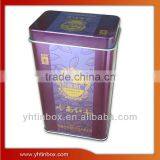 Rectangular Tea Metal Canister
