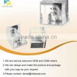 Roating Acrylic Cube Crystal Photo Frame Frameless Picture Frame thumbnail-2