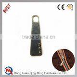 Hot Sale Reversible Metal Zipper Slider Sizes For Garments