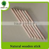 2016 Eco-friendly natrual wood broom stick well straight wood stick for sweeping tools