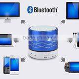 MINI Bluetooth LoudSpeaker,LED Light Metal Steel Wireless Speaker Music Amplifier thumbnail-1