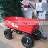 Plastic Garden Dump Folding Trolley Cart thumbnail-3