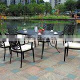 Oval Table Cast Aluminum Outdoor Furniture for Project thumbnail-1