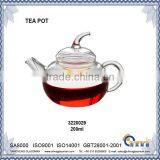 Hot Sale Fancy Borosilicate Glass Tea Pot TP029 thumbnail-1