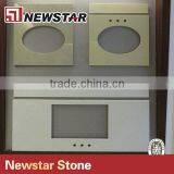 Newstar sink cutout quartz vanity top