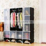 Store More High Quality DIY PP Cube Organizer Closet for Home Storage With Door thumbnail-2