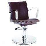 Round Base Modern Hydraulic Barber Chair Hair Cutting Chairs With Pedal Wholesale Barber Supplies F-28090 thumbnail-1