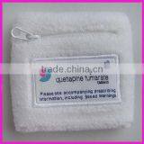 White Sweat Bands With Zipper thumbnail-1