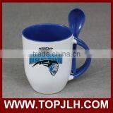 Topjlh Special Offer Sublimation Colored Coffee Mug Spoon thumbnail-5