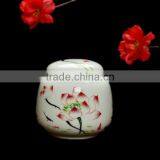 Chinese Ceramic Funeral Urn for Pet Ash thumbnail-1