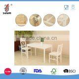 Specialties 5-Piece Dining Set With 4 Side Chairs, White thumbnail-3