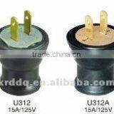 Waterproof Type Wall 2 Pin Power Plug Hot Sale thumbnail-1