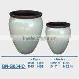 GLAZED CERAMIC OUTDOOR POT BN-G054 thumbnail-3