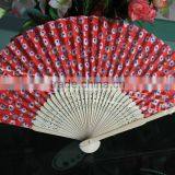 Japanese Bamboo Cloth Fan Wholesale thumbnail-6