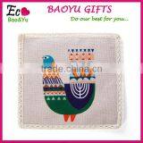 Fashionable Home Decoration Dinner Napkin Linen Cotton Folding Design Napkin Serviette thumbnail-2