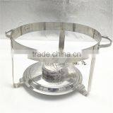 6L Popular Round Stackable Stainless Steel Buffet Chafing Dish thumbnail-5