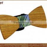 Handmade Wooden Craft Custom Logo Wooden Bow Tie thumbnail-1