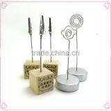 New Design OEM Tree Shaped Wooden Base Memo Clips thumbnail-4
