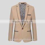 2016 New Arrival Mens Pinstripe Notch Lapel Fasion Suits Slim Cut Two Vents Suit Fancy Blazer for Mens thumbnail-1