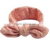 Turban Lace Baby Headband Braided Knot Lace Elastic Headbands From China Manufactory thumbnail-5