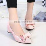 GZY Guangzhou Factory High Heel Women Fashion High Quality Wear Well Latest Design 2017 Whoelsale China Direct Sell Price