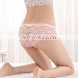 Hot Sale Girls Briefs Sexy Transparent Lace Panties Mature Underwear thumbnail-4