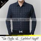 Rich Experience Clothing Manufacturer Direct Supply Latest Plaid 100% Cotton Shirt Designs for Men With Long Sleeve thumbnail-5