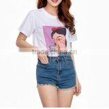 Customize Printing of Women's t- Shirt, Printing t Shirt thumbnail-2
