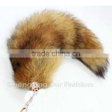 CX-R-42 Cheap Fashion Genuine Promotion Key Fox Fur Tail Bag Charm thumbnail-1
