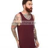 Mens Plain 92% Nylon 8% Spandex Tank Tops Wholesale thumbnail-4