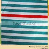 Slub Twill Stripe Printed Cotton Fabric thumbnail-1
