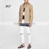 Wolesale Men's Plain Jacket Man City Jacket Custom Men's Clothing