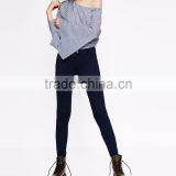 2016 Custom Fashion Apparel Young Girl Plain Dark Blue Summer Sexy Women Jeans Shorts Short Pants Half Pants Cotton Girls thumbnail-2