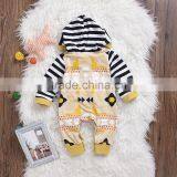 S60689B 2017 Spring Leotard Infant Child Cute Clothes Cotton Climb Hat thumbnail-3
