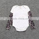 S17526A Autumn 2017 Cotton Children Long Sleeve Cute Baby Boys Tattoo Jumpsuits thumbnail-5