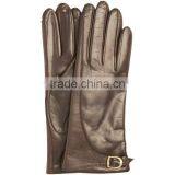 Leather Fashion Gloves Women thumbnail-5