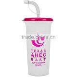 USA Made 32 oz Sport Sipper Cup - Features a Straw and Lid and Comes With Your Logo thumbnail-4
