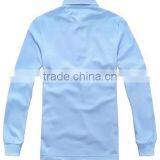Hotsale OEM Colorful Bamboo Long Sleeves Polo / Comfort Colors Polo Tshirts T13327-10 thumbnail-2