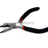 High Quality Stainless Steel Round Nose Black Grips Jewelry Making Plier thumbnail-1