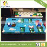 Mario Mechanical Keyboard Mini Building Blocks Box Handmade Blocks for Kids thumbnail-4