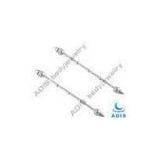 OEM Surgical 316l Stainless Steel Cone Spiral Industrial Barbell Jewelry For Engagement thumbnail-1