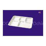 Polylactic Acid America Tray Biodegradable Tableware For Restaurant