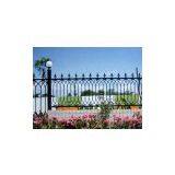 wrought iron fence