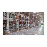 Heavy Duty Solid Tire Vertical Vulcanizing Press Machine Hydraulic / Vacuum