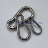 High Quality Stainless Steel Carabiner Spring Snap Hook thumbnail-1