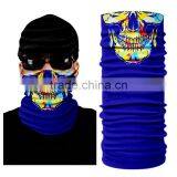 Cool Neck Gaiter Multifunctional Joker Tube Scarf Skull Smoke Face Mask Bandana thumbnail-3