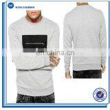 Custom Design High Quality Mens Sweatshirt With Mesh Panle and Zips Pocket thumbnail-1