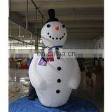 Hot Selling Airblown Outdoor Giant Led Lighting Christmas Snowman Decoration